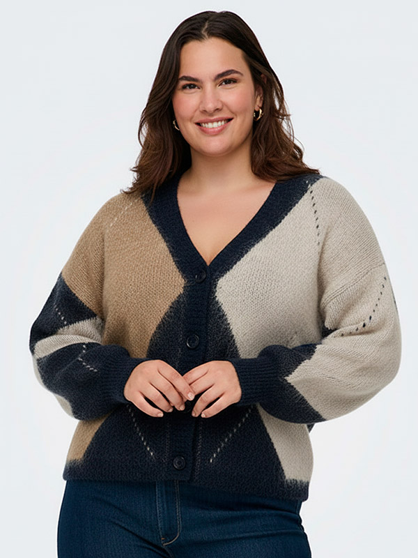 CARNOEME - Plus Size Kofta fra Only Carmakoma