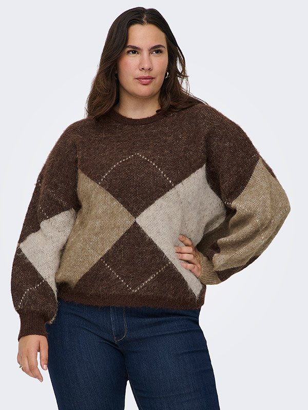 CARNOEME - Plus Size Tröja fra Only Carmakoma
