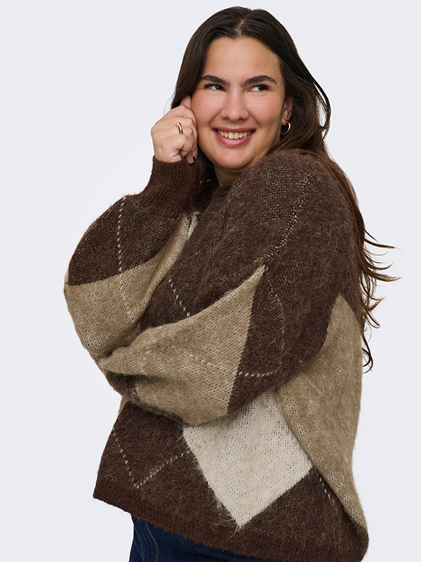 CARNOEME - Plus Size Tröja fra Only Carmakoma