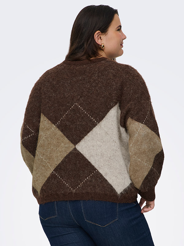 CARNOEME - Plus Size Tröja fra Only Carmakoma