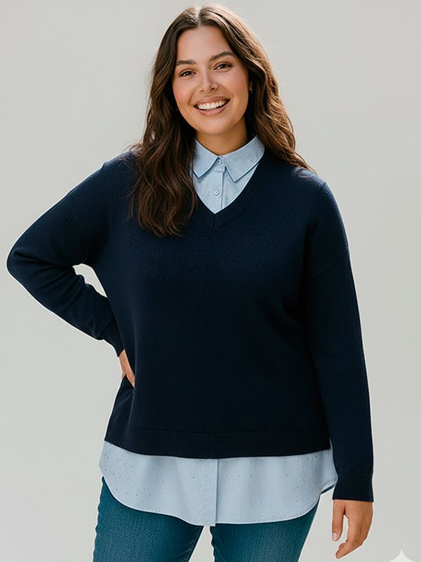 CARDAGMAR - Plus Size Tröja fra Only Carmakoma