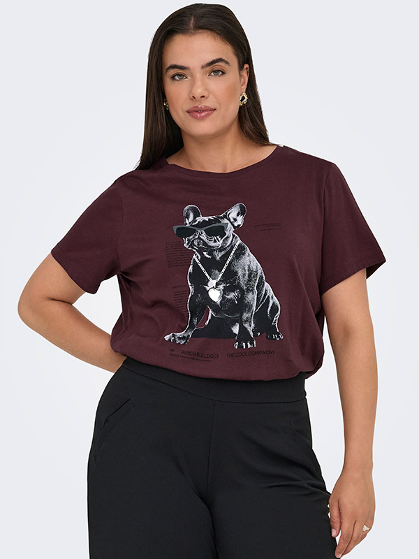 CARWINCE - Plus Size T-shirt fra Only Carmakoma