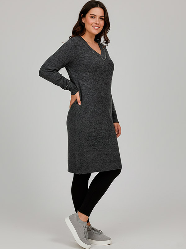 CARELSIE - Plus Size Klänning fra Only Carmakoma