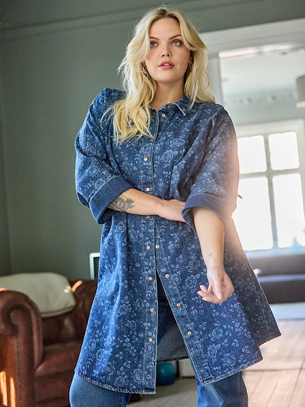 CARGRACE - Plus Size Klänning fra Only Carmakoma