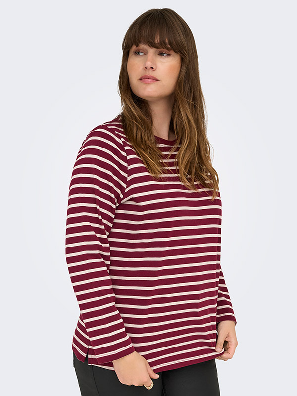CARNEW - Plus Size Blus fra Only Carmakoma