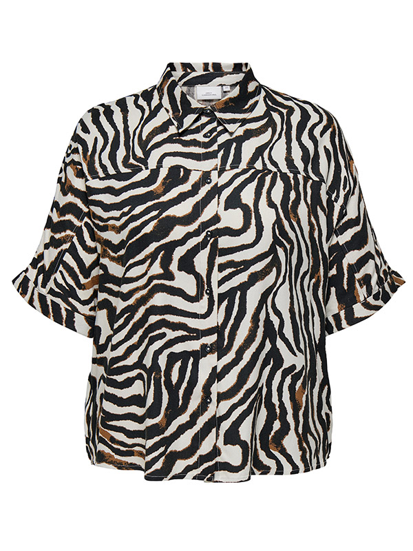 CARBERTE - Plus Size Skjorta fra Only Carmakoma