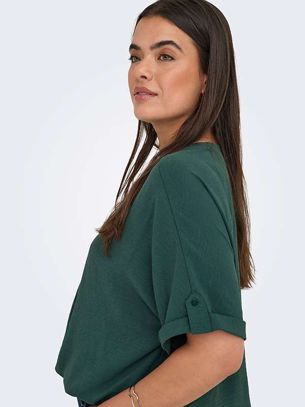 CARMETTA - Plus Size Blus fra Only Carmakoma