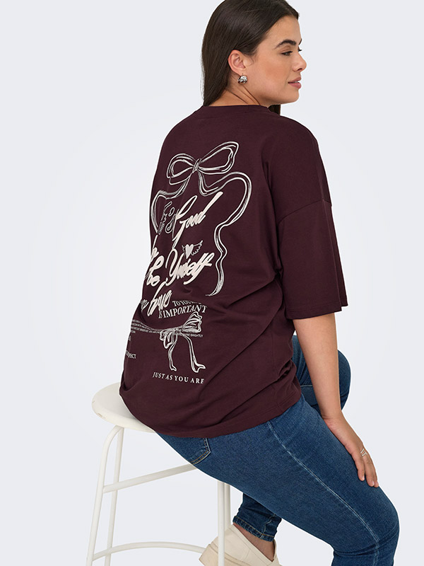 CARWINOVA - Plus Size T-shirt fra Only Carmakoma