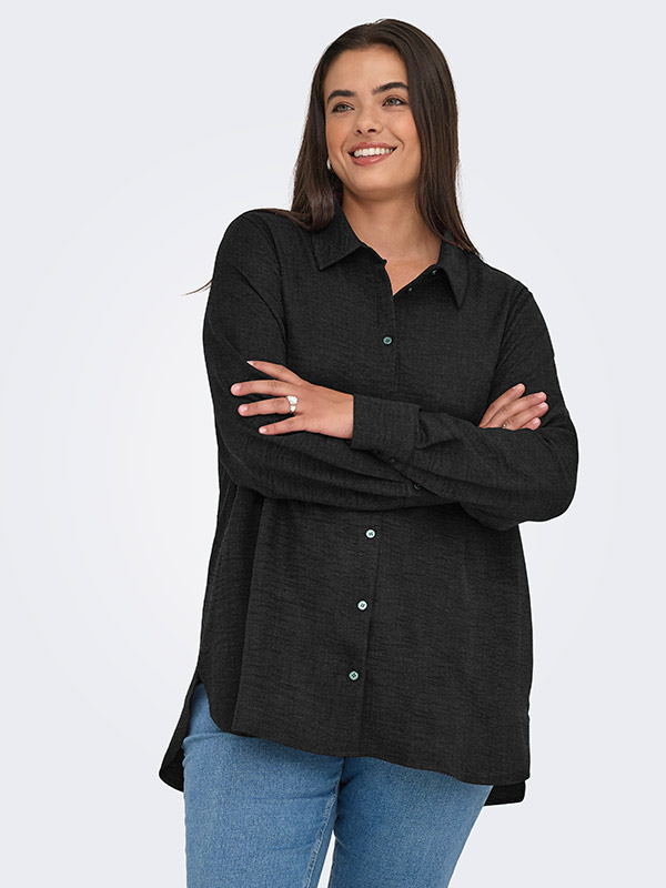 CARBAY - Plus Size Skjorta fra Only Carmakoma
