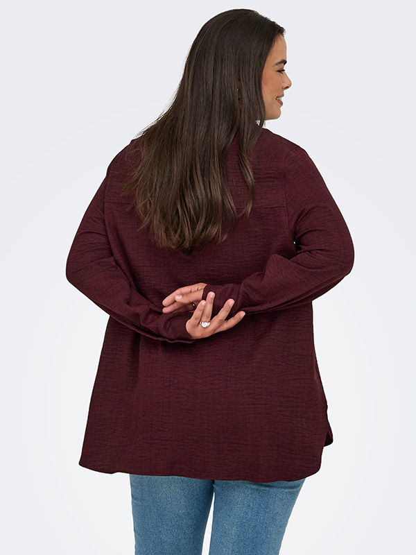 CARBAY - Plus Size Skjorta fra Only Carmakoma