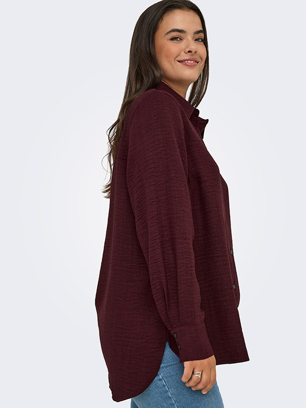 CARBAY - Plus Size Skjorta fra Only Carmakoma