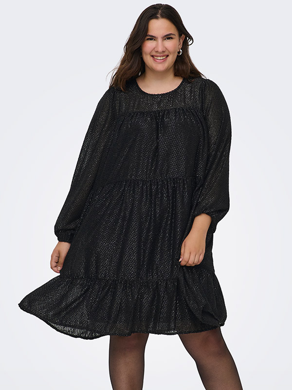 CARSILVANA - Plus Size Klänning fra Only Carmakoma