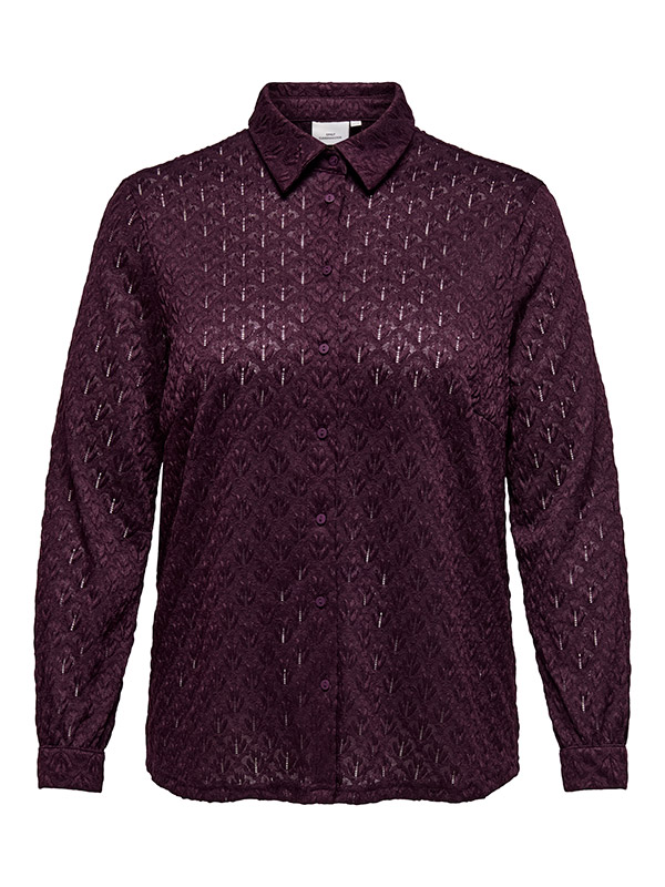 CARAUBREY - Plus Size Skjorta fra Only Carmakoma