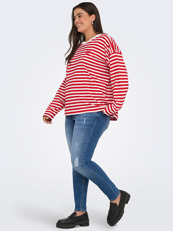 CARLIVINA - Plus Size Blus fra Only Carmakoma