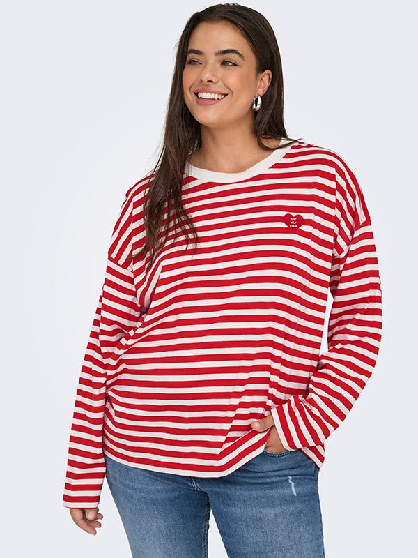 CARLIVINA - Plus Size Blus fra Only Carmakoma