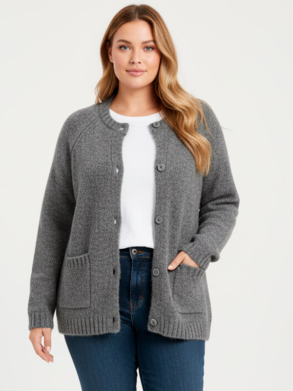 CARSHINE - Plus Size Kofta fra Only Carmakoma