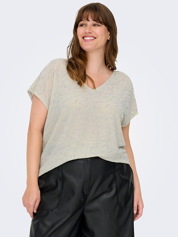 CARCAROL - Plus Size Blus fra Only Carmakoma
