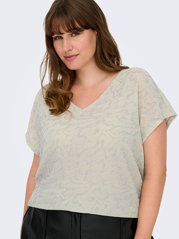 CARCAROL - Plus Size Blus fra Only Carmakoma