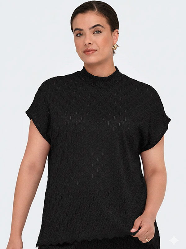 CARAUBREY - Plus Size Blus fra Only Carmakoma