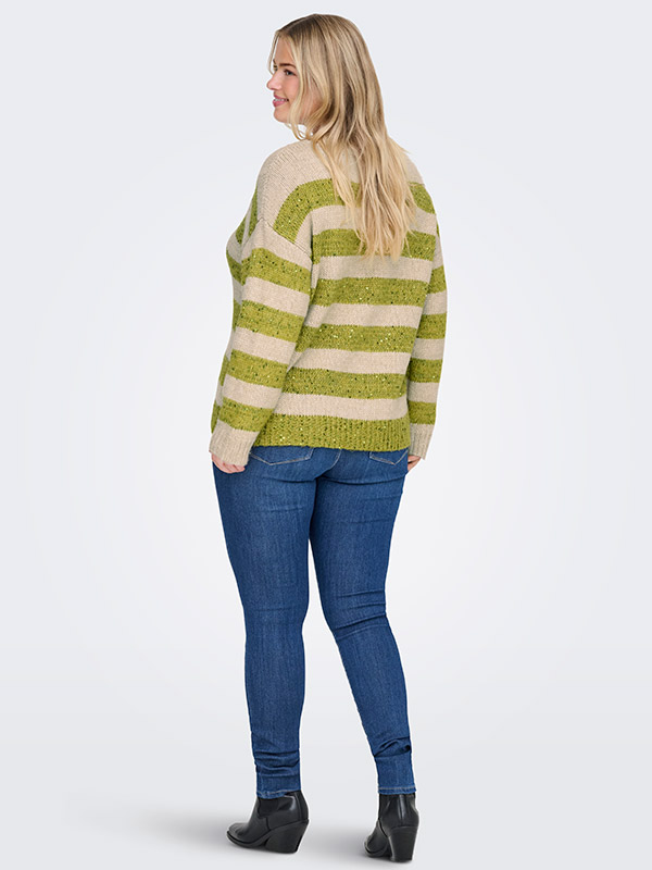 CARDUNDEE - Plus Size Tröja fra Only Carmakoma