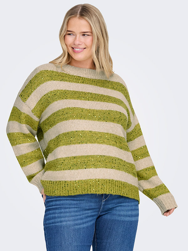 CARDUNDEE - Plus Size Tröja fra Only Carmakoma