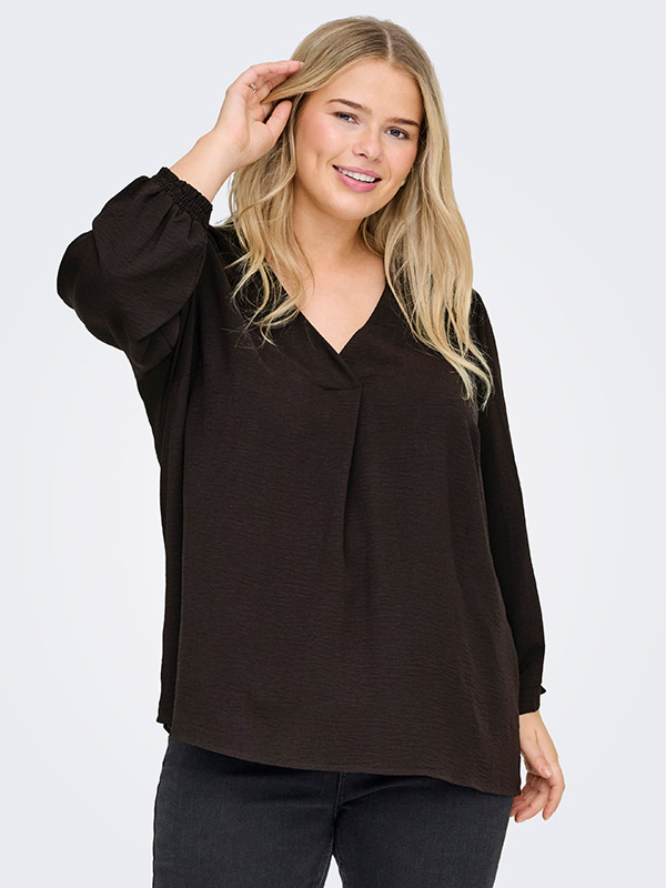 CARMETTA - Plus Size Blus fra Only Carmakoma