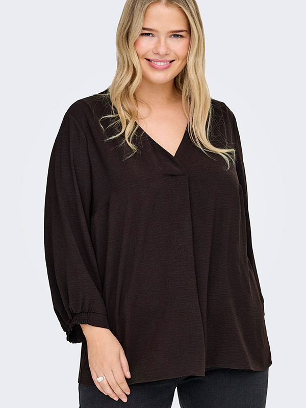 CARMETTA - Plus Size Blus fra Only Carmakoma