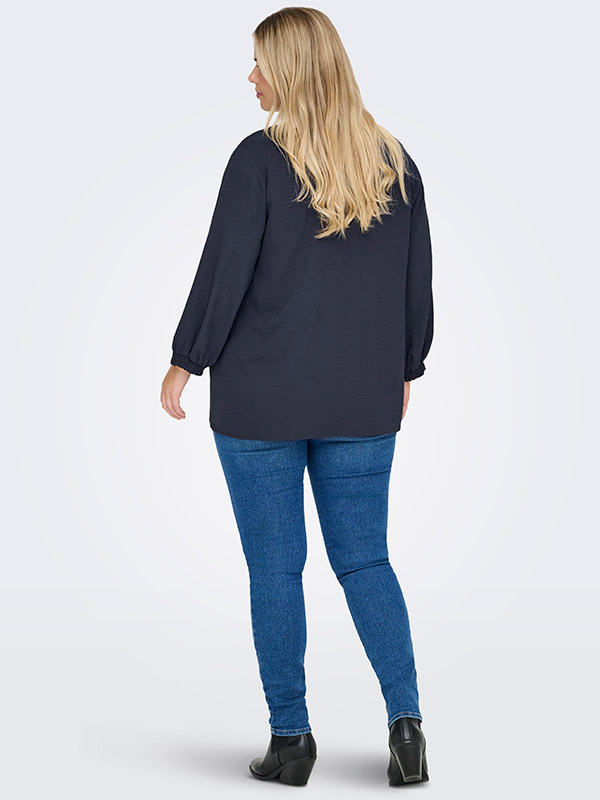 CARMETTA - Plus Size Blus fra Only Carmakoma