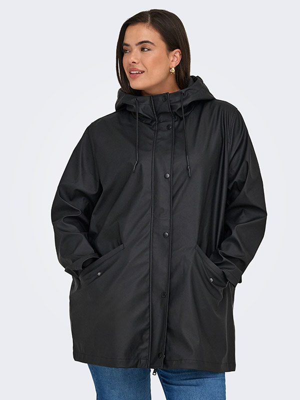 CARELISA - Plus Size Regnjacka fra Only Carmakoma