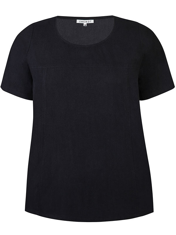 AMIN - Plus Size Blus fra Zhenzi