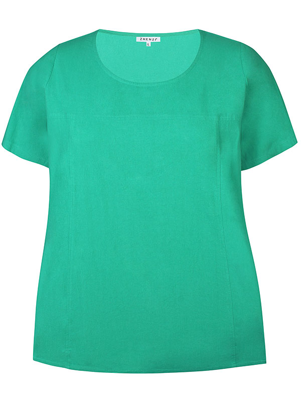 AMIN - Plus Size Blus fra Zhenzi
