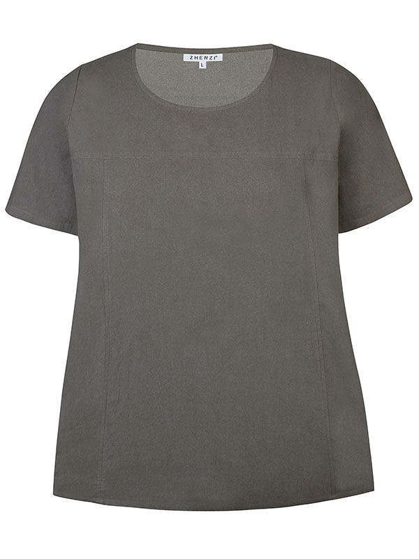 AMIN - Plus Size Blus fra Zhenzi