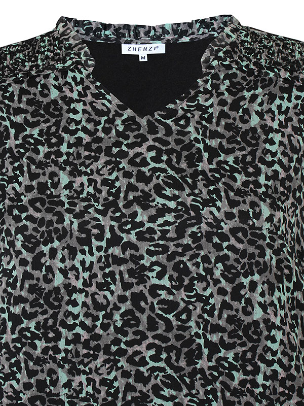 RYANN - Plus Size Blus fra Zhenzi