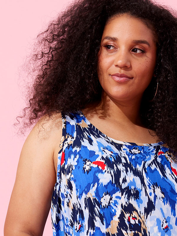 SELAH - Plus Size Top fra Zhenzi