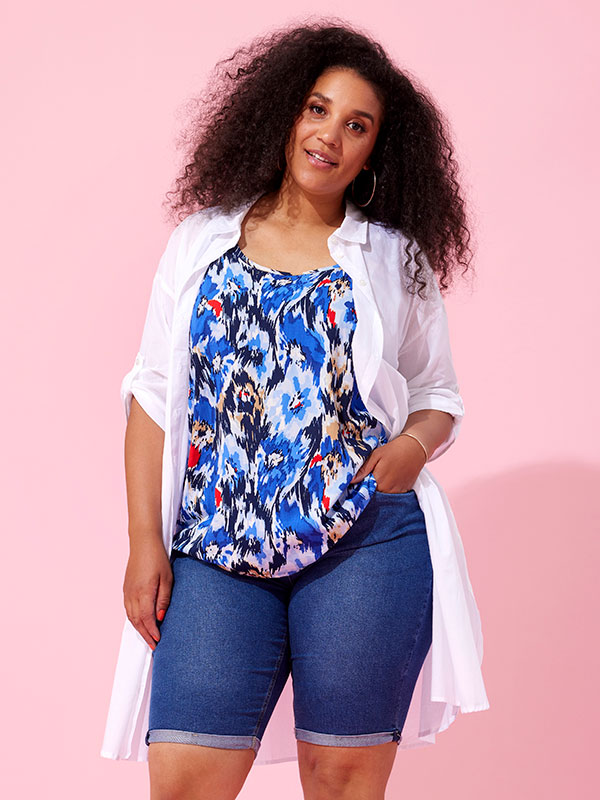 SELAH - Plus Size Top fra Zhenzi