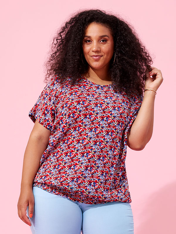 SIENA - Plus Size Blus fra Zhenzi