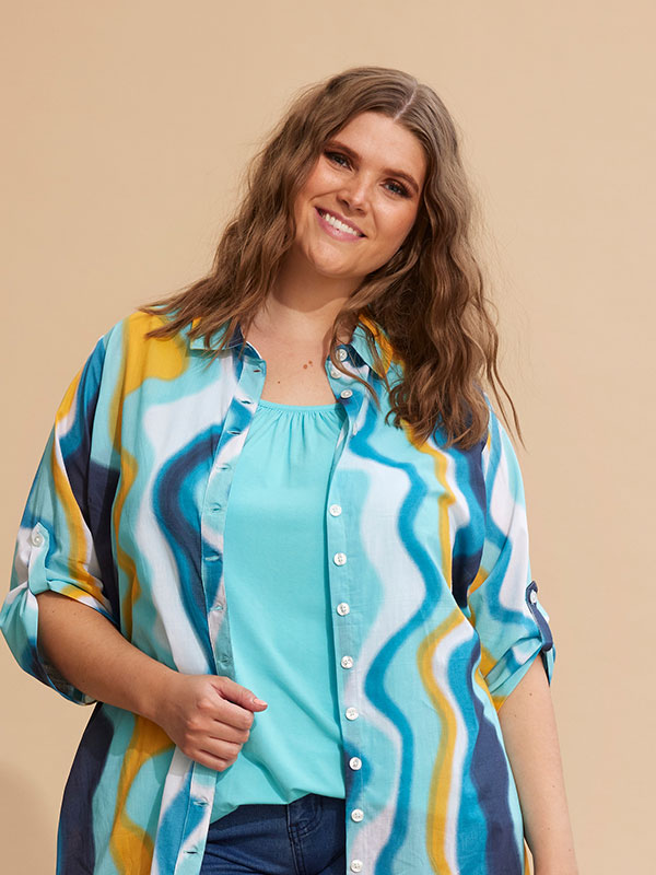 CAIRO - Plus Size Top fra Zhenzi