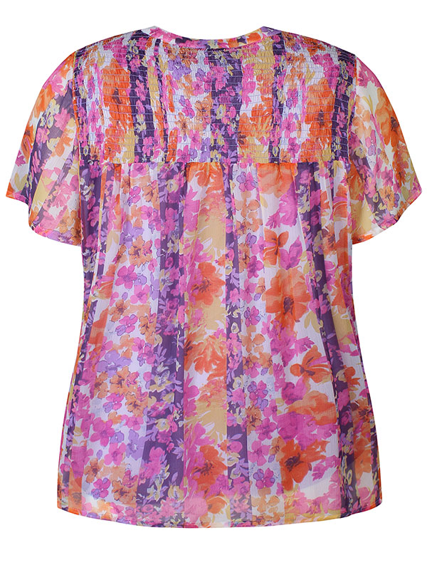 DAVINA - Plus Size Blus fra Zhenzi