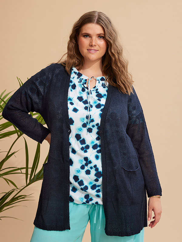 GLORIA - Plus Size Blus fra Zhenzi