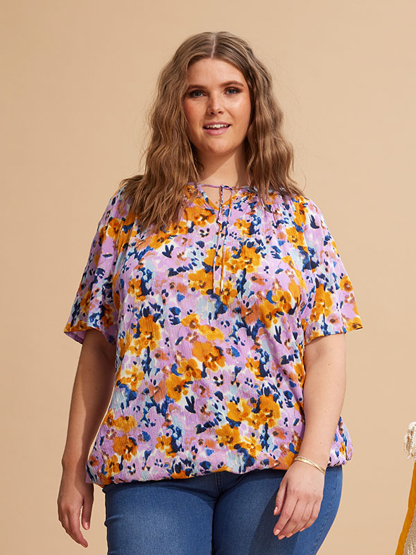 KALANI - Plus Size Blus fra Zhenzi