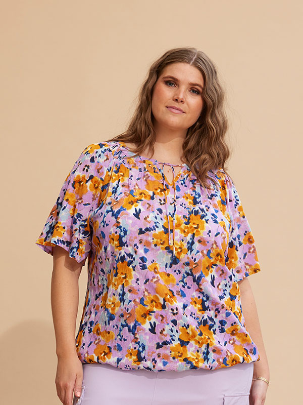 KALANI - Plus Size Blus fra Zhenzi