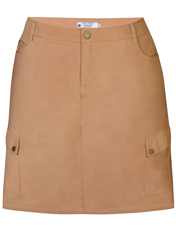 MARLEY - Plus Size Kjol fra Zhenzi