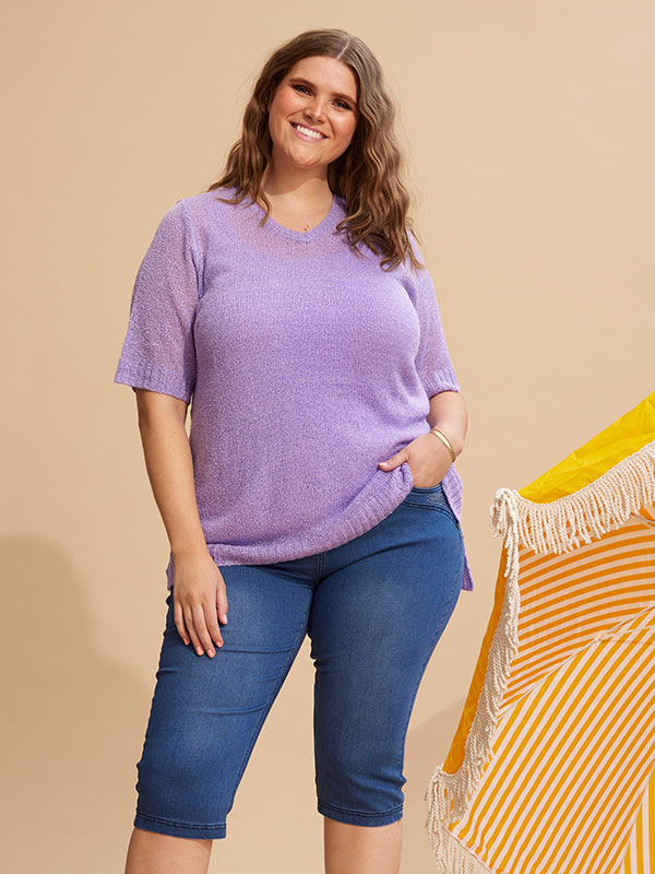 STOMP - Plus Size Byxor fra Zhenzi