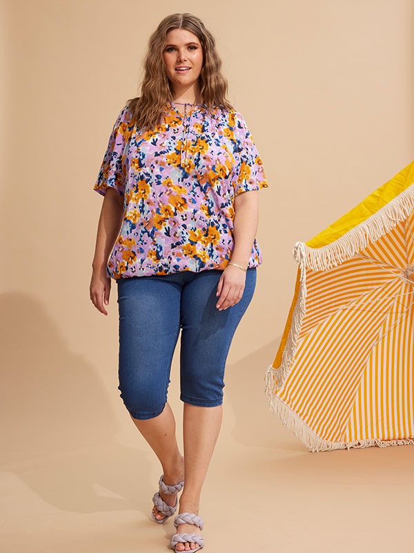 STOMP - Plus Size Byxor fra Zhenzi