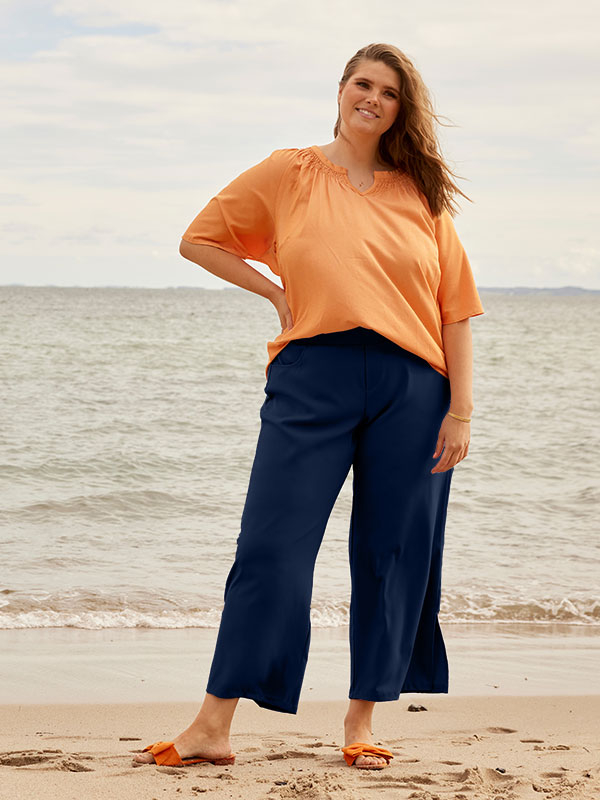 LUCIA - Plus Size Byxor fra Zhenzi