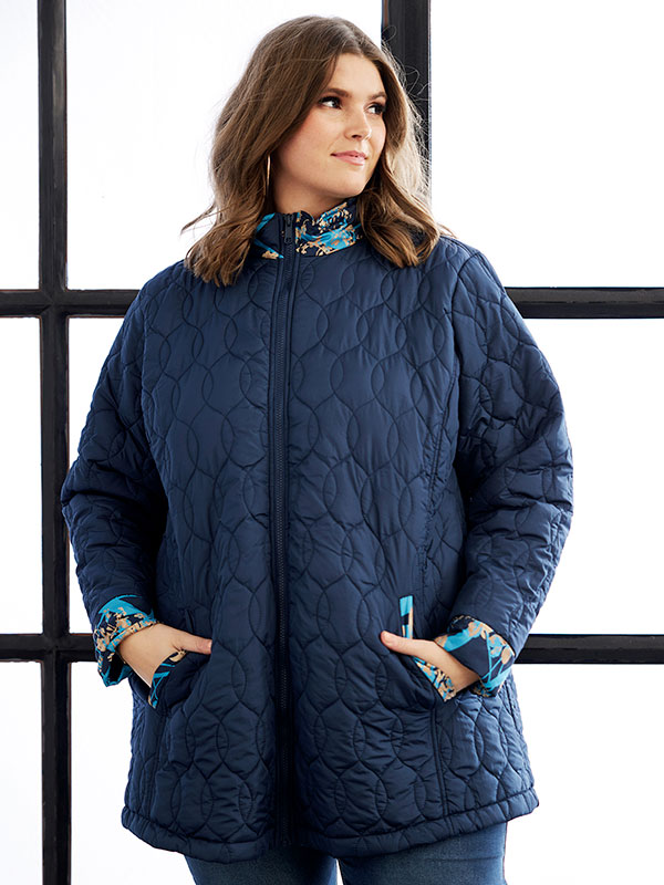 SAMIRA - Plus Size Jacka fra Zhenzi