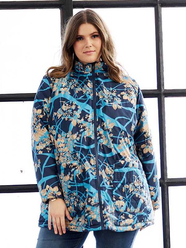 SAMIRA - Plus Size Jacka fra Zhenzi