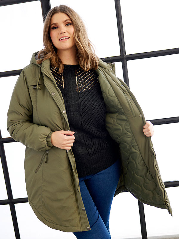 WYNTER - Plus Size Jacka fra Zhenzi