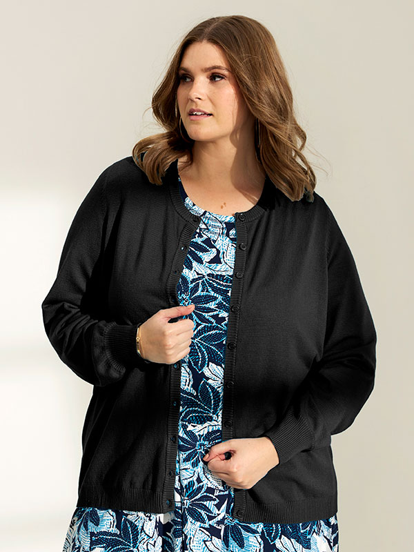 KOGLE - Plus Size Kofta fra Zhenzi
