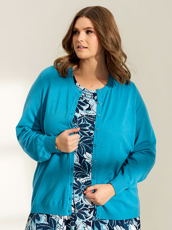 KOGLE - Plus Size Kofta fra Zhenzi